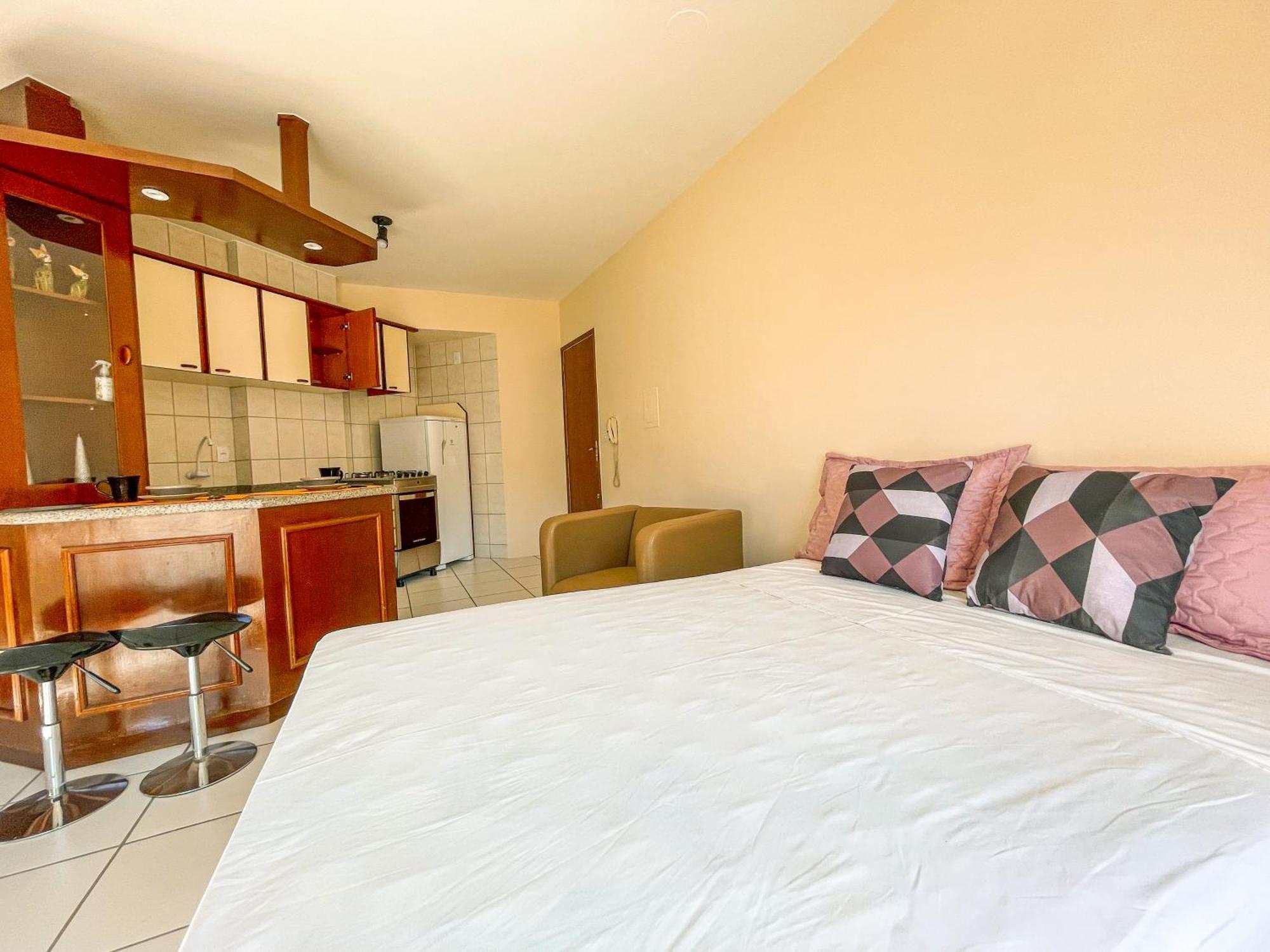 Studio No Centro: Piscina, Academia E Garagem N209 Florianópolis المظهر الخارجي الصورة