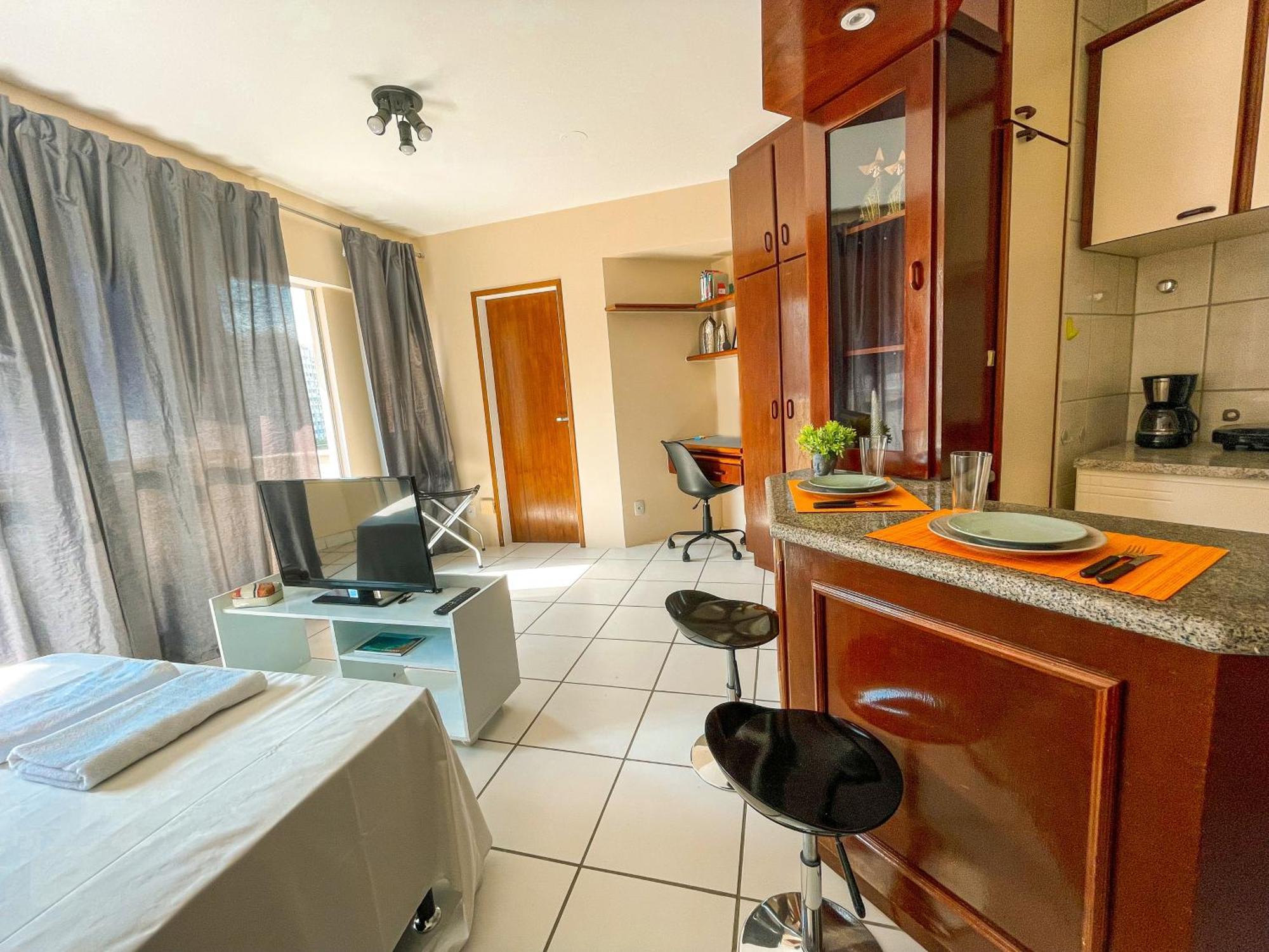 Studio No Centro: Piscina, Academia E Garagem N209 Florianópolis المظهر الخارجي الصورة