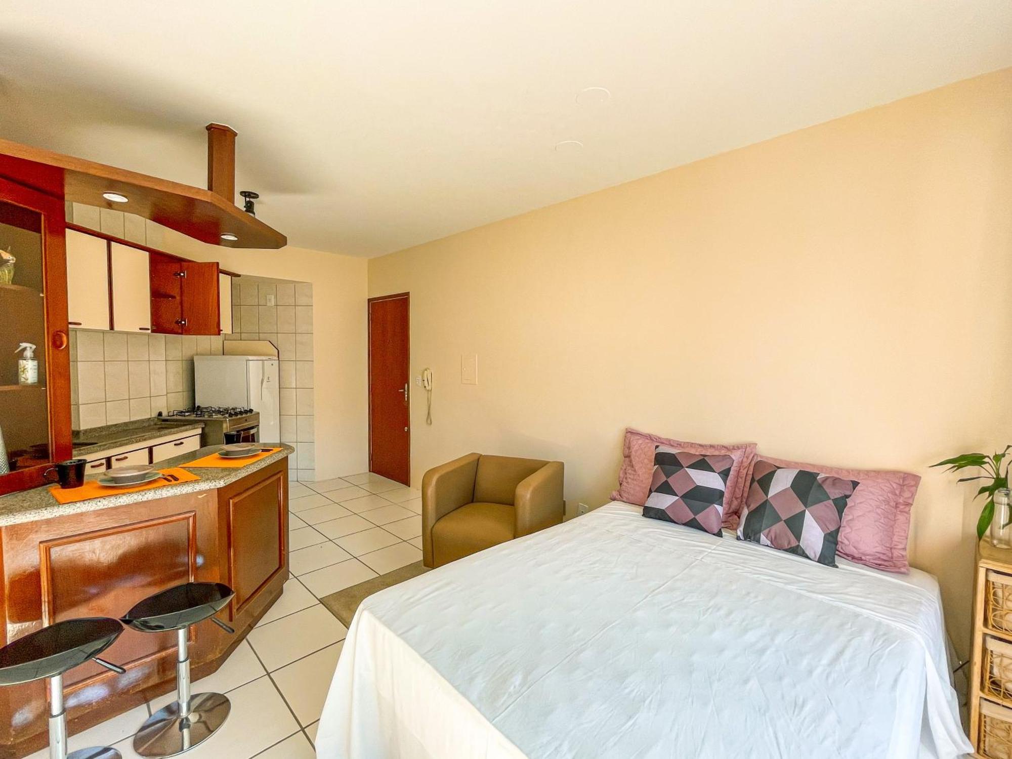 Studio No Centro: Piscina, Academia E Garagem N209 Florianópolis المظهر الخارجي الصورة